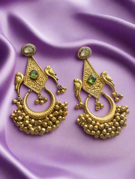 Polki Chandbali