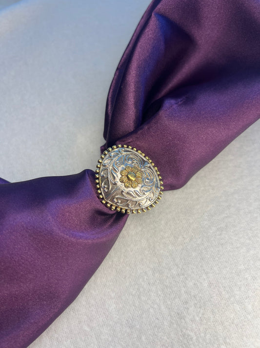 Contemporary Shield Ring