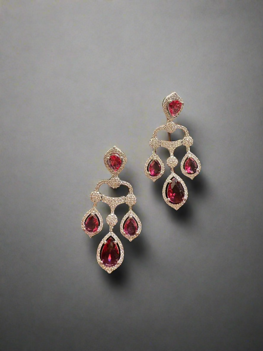 Diamond Stones Earrings