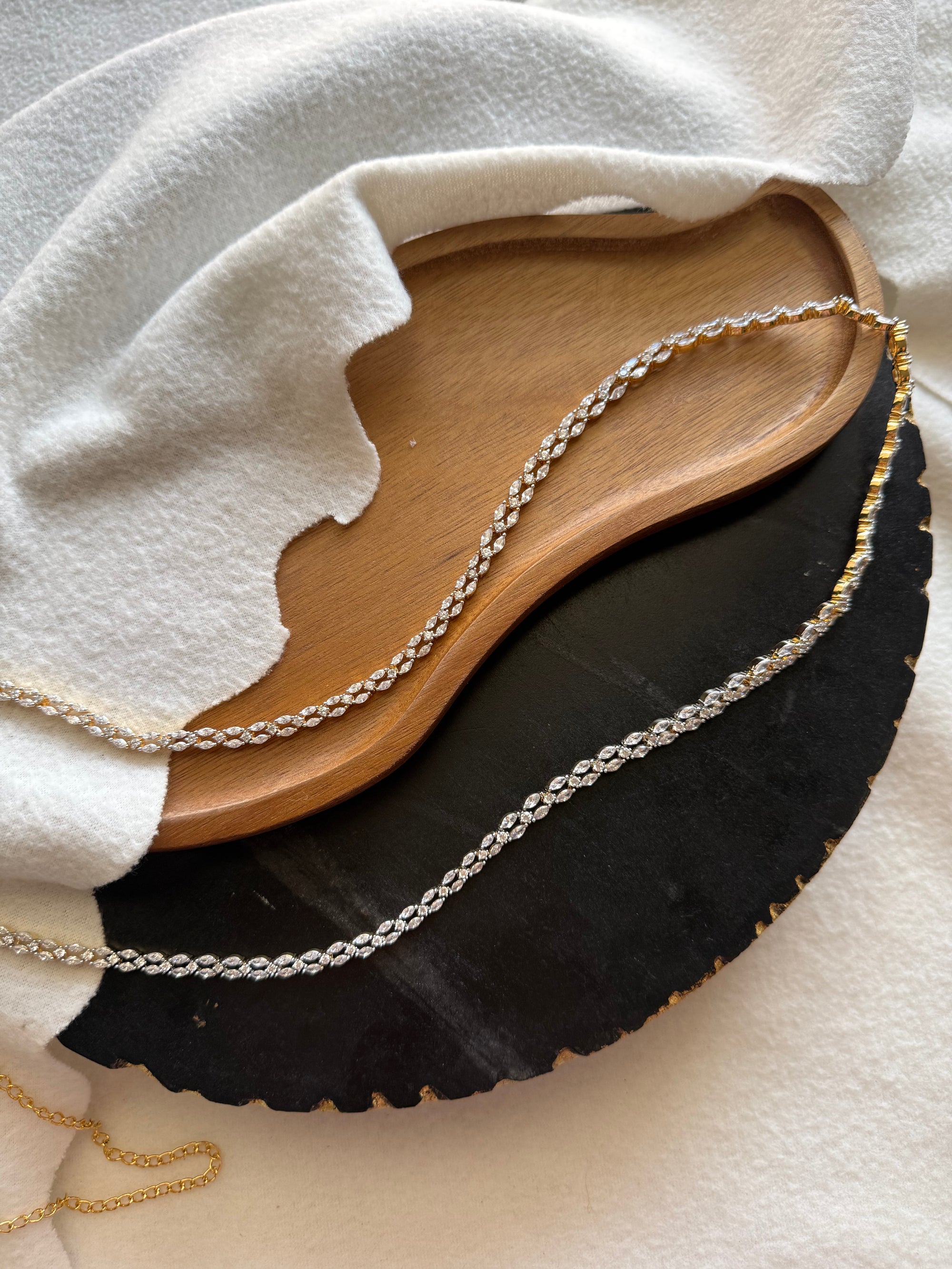 CZ - Link Hip Chain