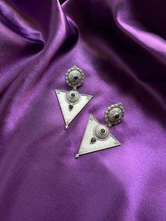 Bold Triangle Earrings - Kolor Rhythms