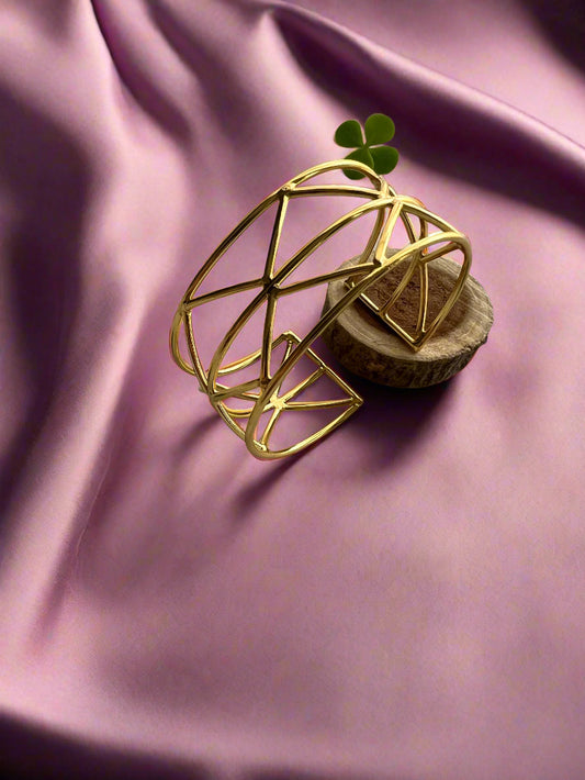 Dual Triangle Bracelet Kada - Kolor Rhythms